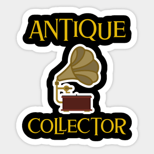 Antique collector Sticker